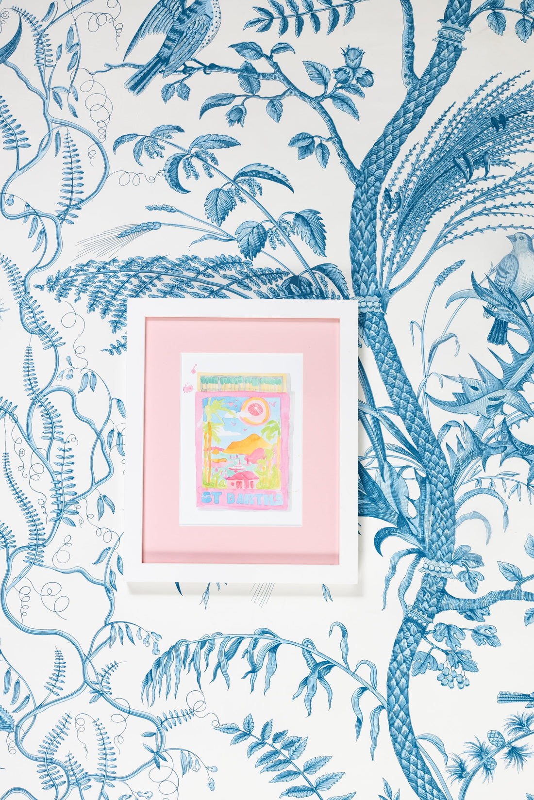 St. Barths Matchbook Art Print