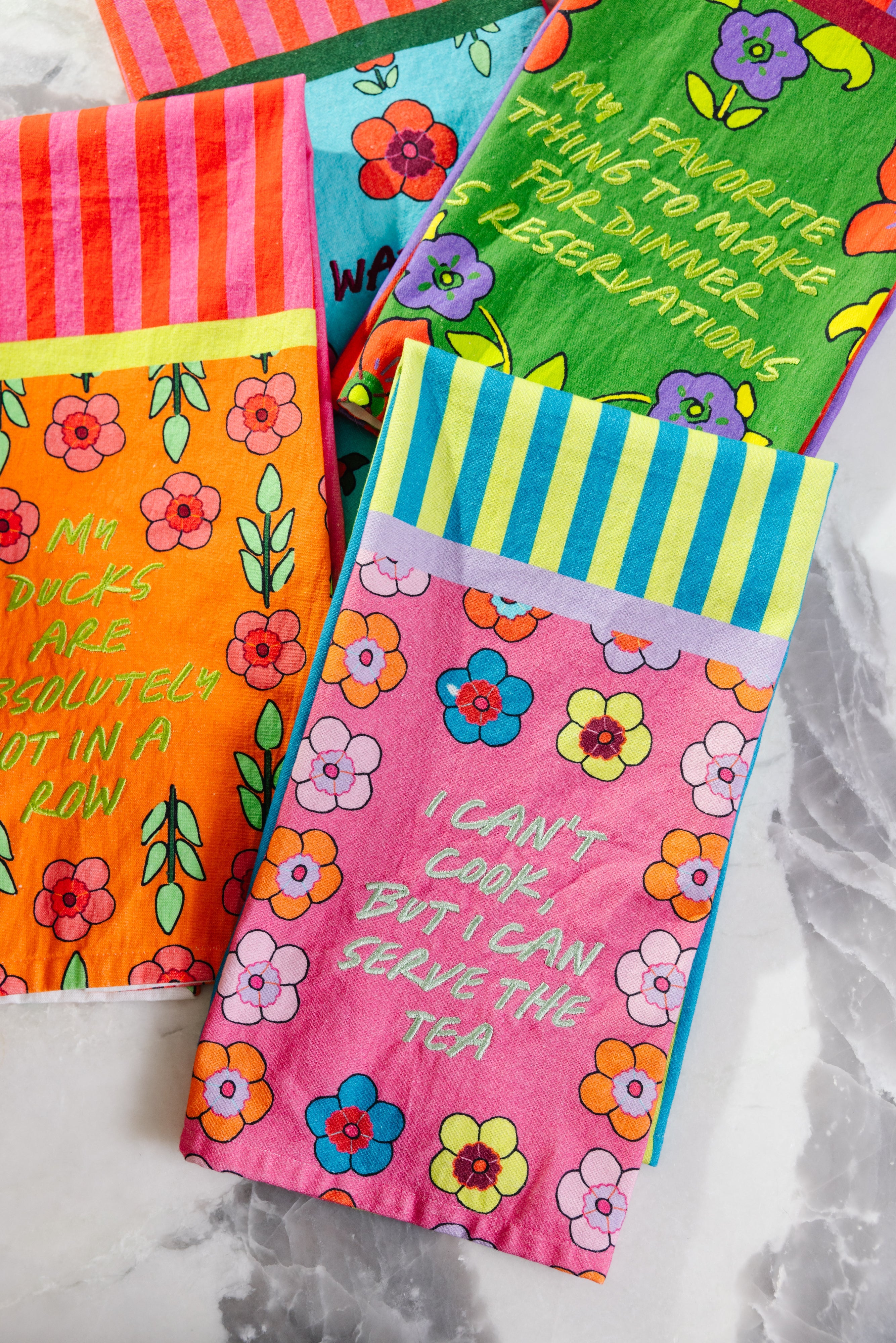 Serve the Tea Dish Towel