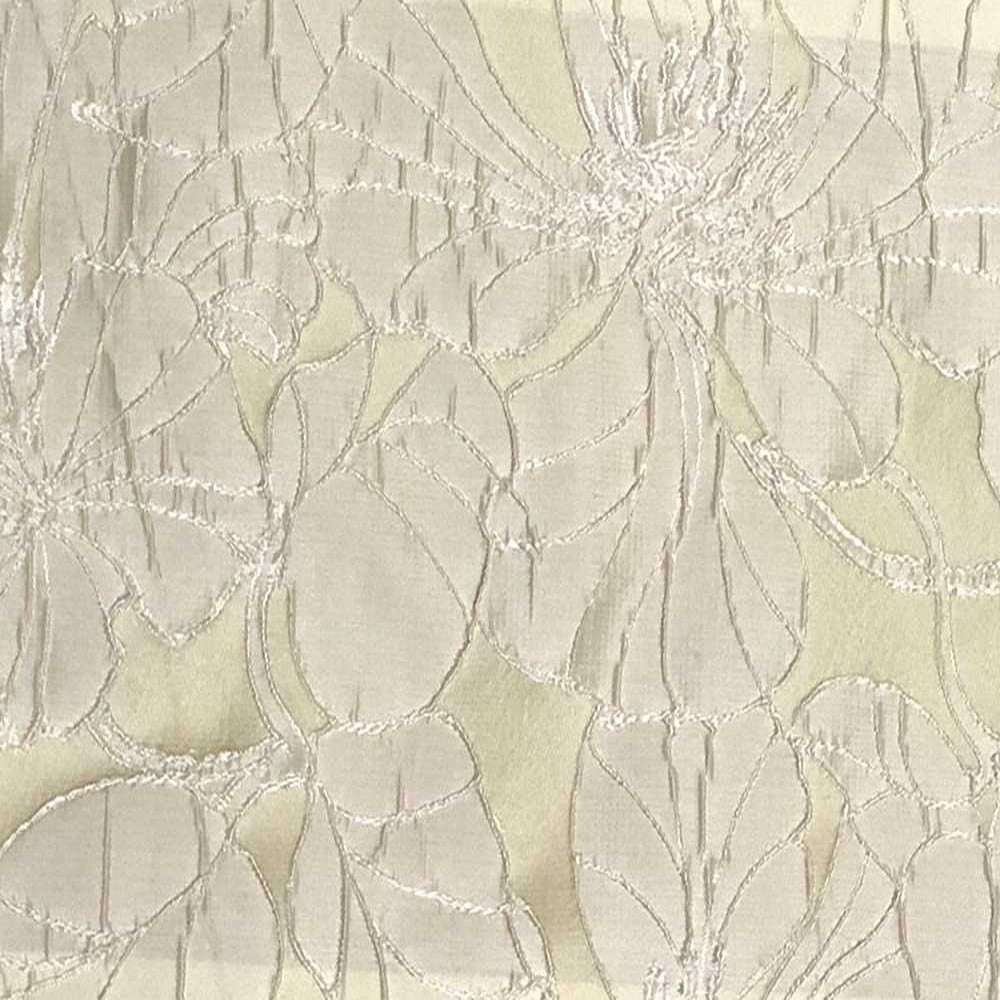 Beige Cambridge Floral Jacquard - Custom Tablecloths