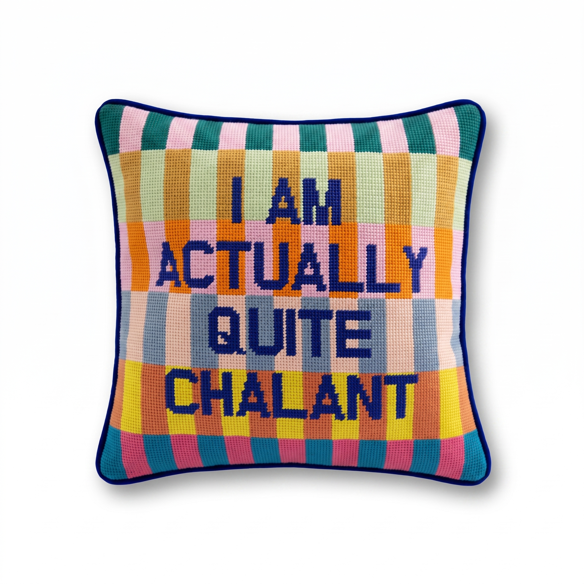 Chalant Needlepoint Pillow