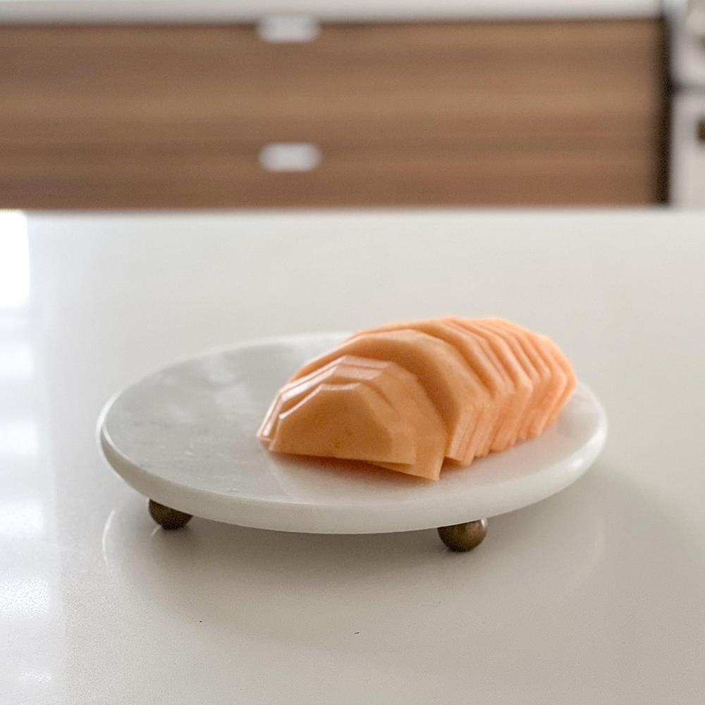 Round Plate Marble