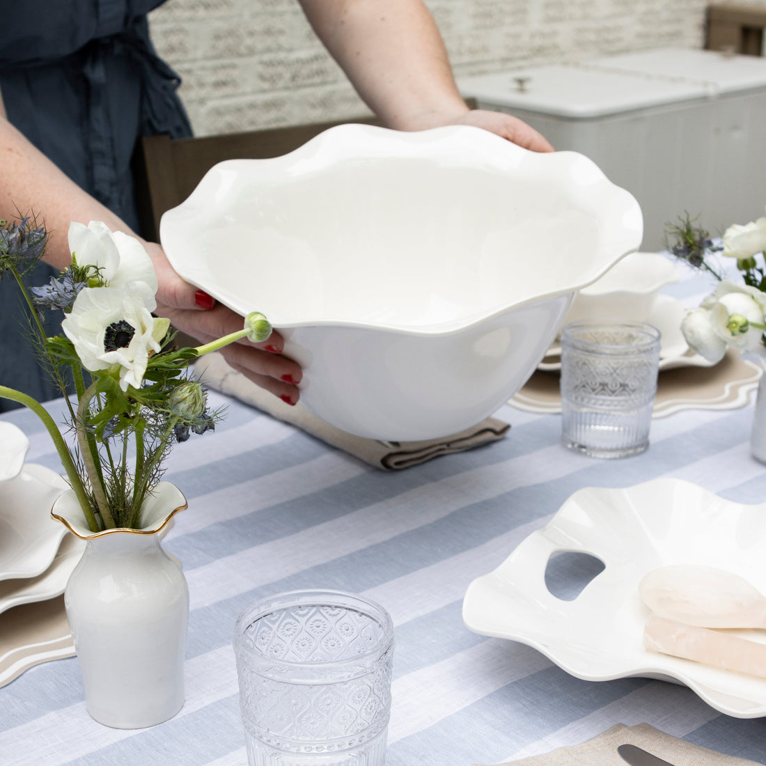 Melamine Serving Bowl