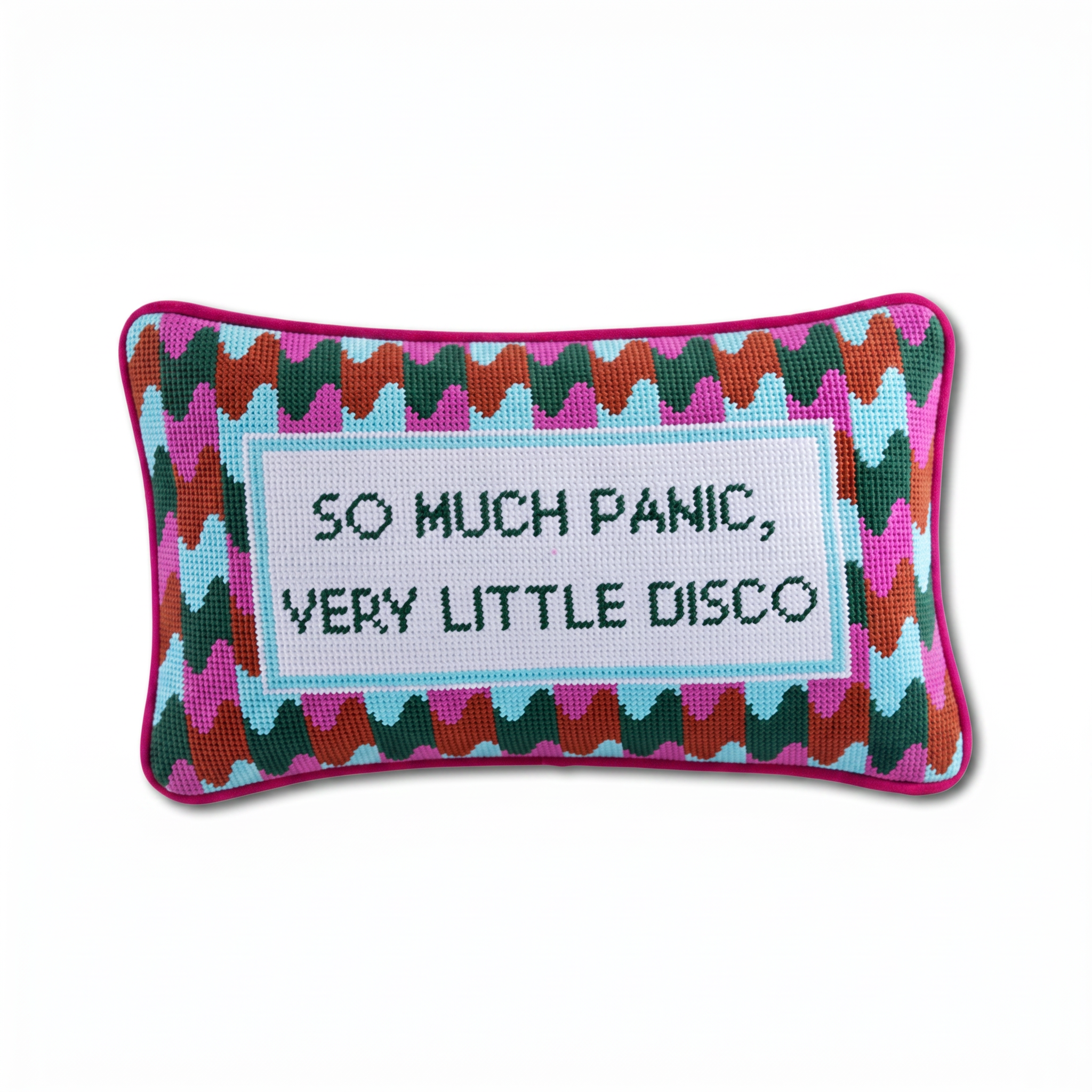 Panic at the Disco Needlepoint Pillow