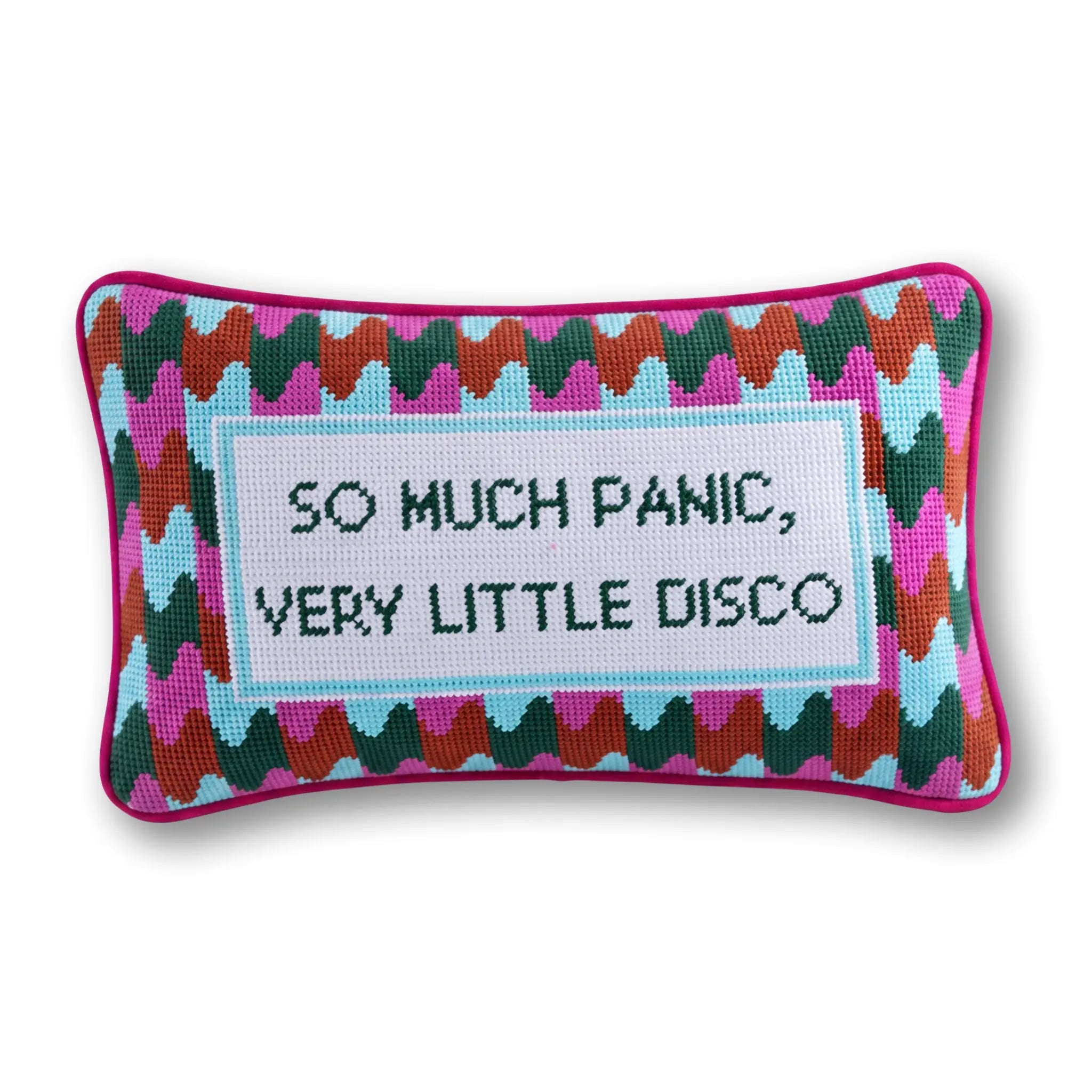 Panic at the Disco Needlepoint Pillow
