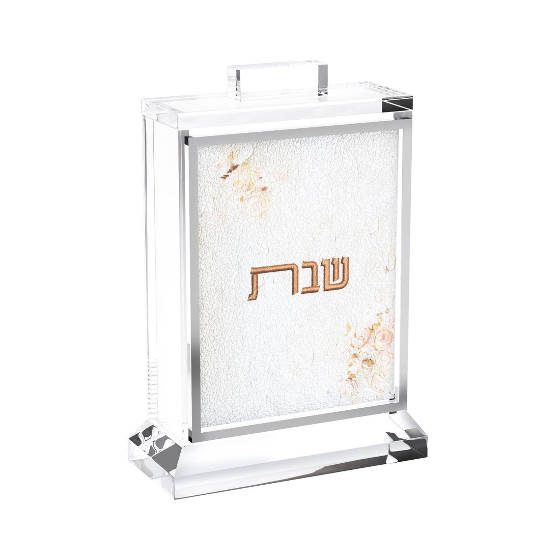 Leatherite Artwork Matchbox - Blush Rose