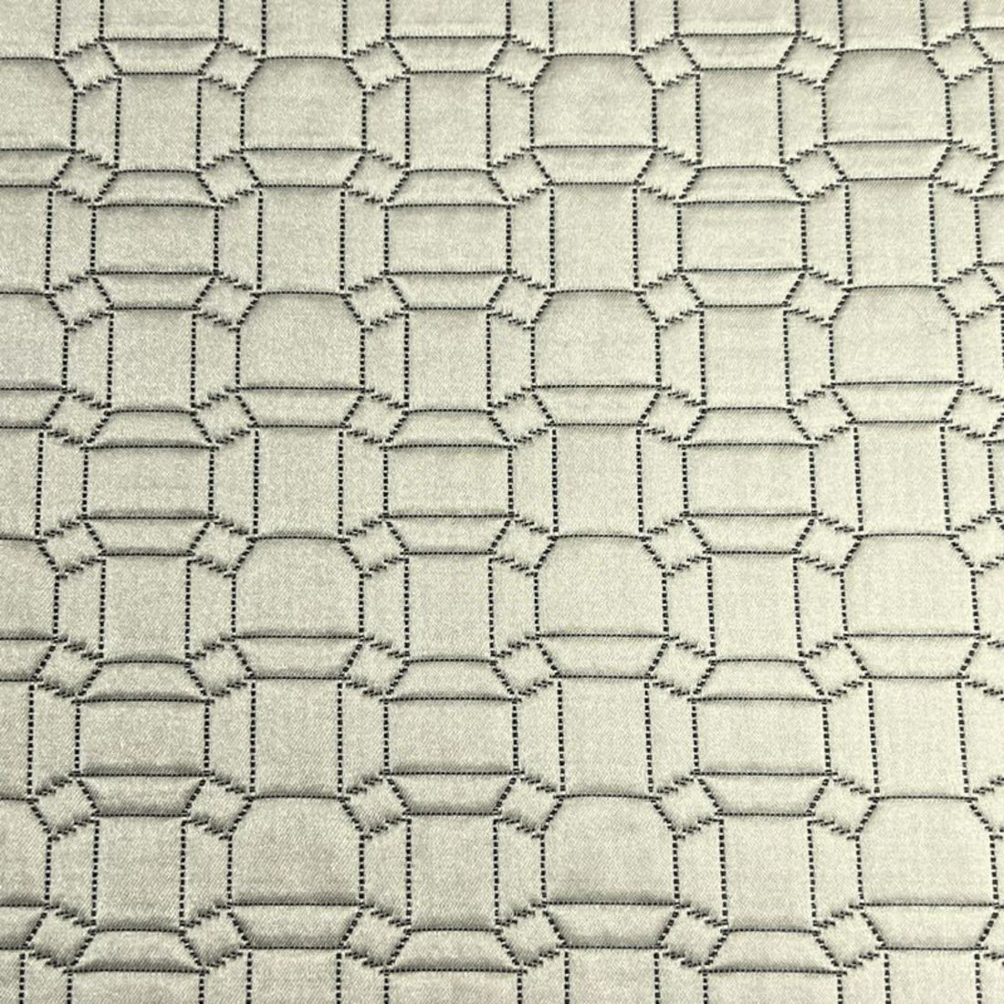 Champagne Square Jacquard, Quilted Look - Custom Tablecloths