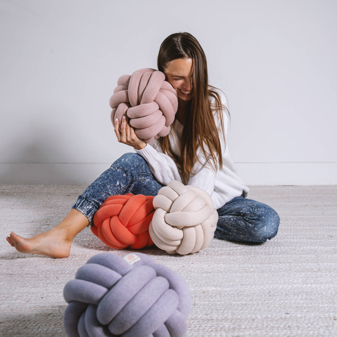 Knot - Lavender mel - 100% cotton