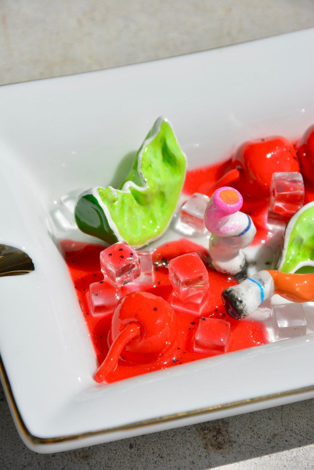 DRIVE-IN CHERRY LIMEADE ASHTRAY
