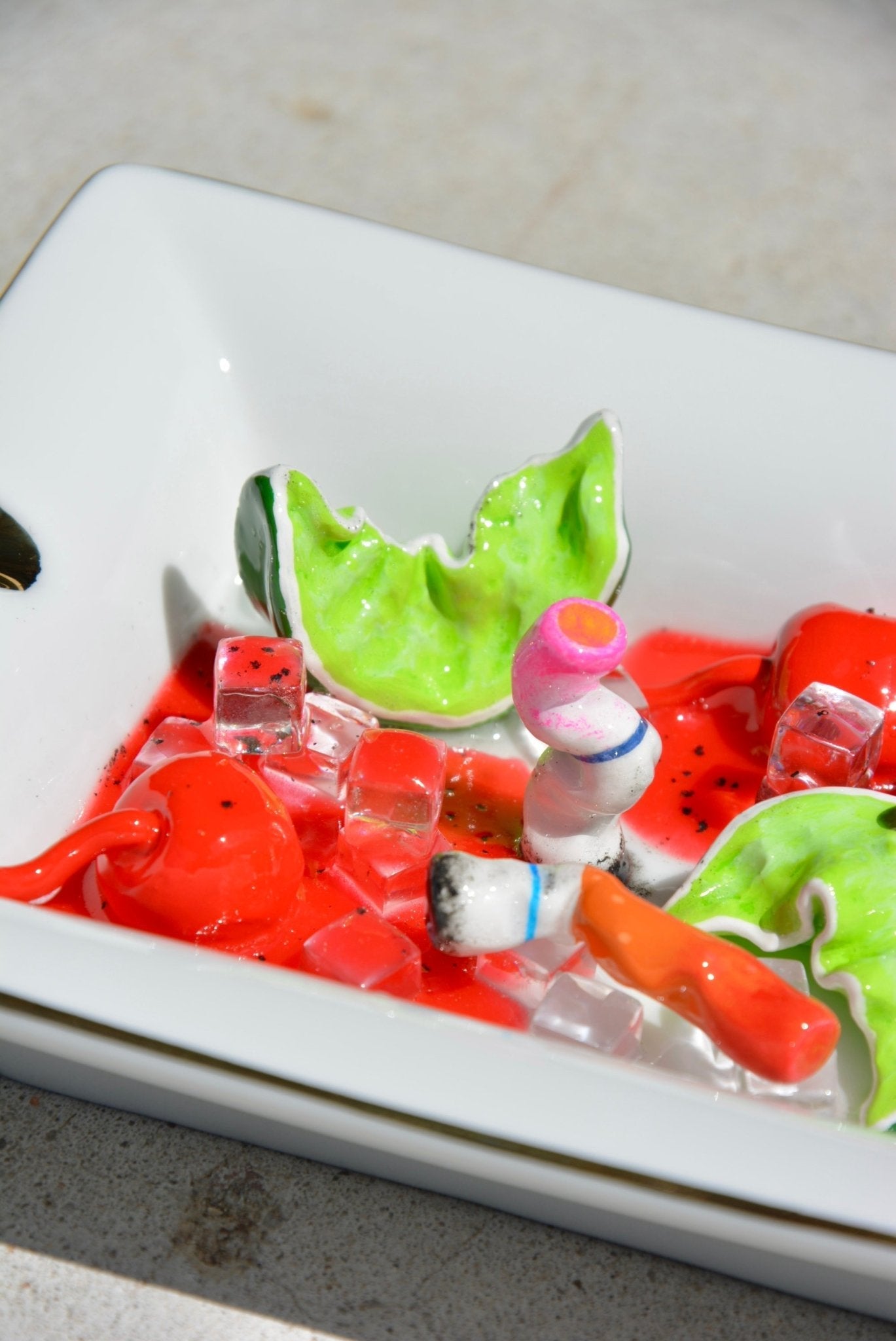 DRIVE-IN CHERRY LIMEADE ASHTRAY