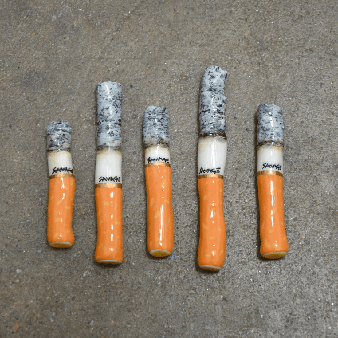 DUVALL CERAMIC CIGARETTES - SET OF FIVE