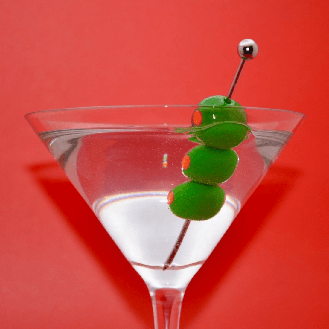 FAUX DIRTY MARTINI DECOR