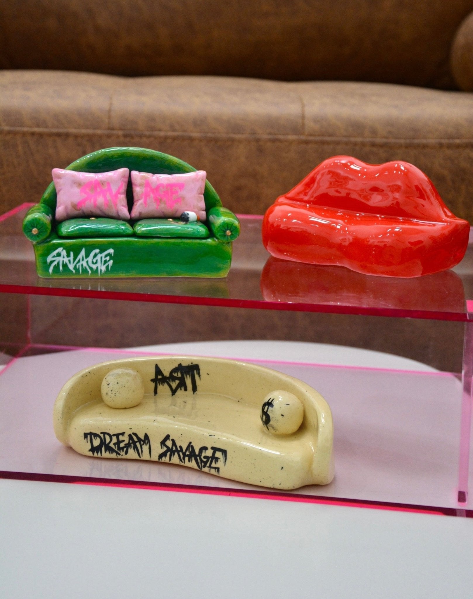 MID-CENTURY MODERN SOFA INCENSE HOLDER