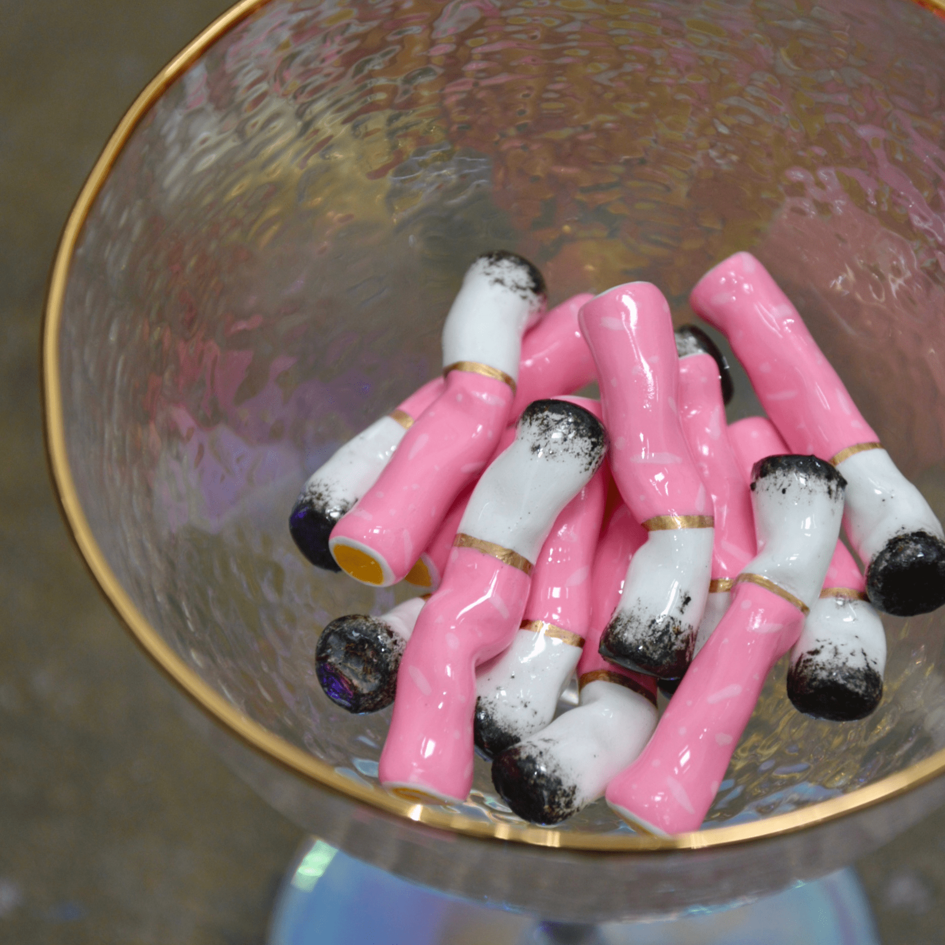 PINK CIGARETTES - SET OF THREE