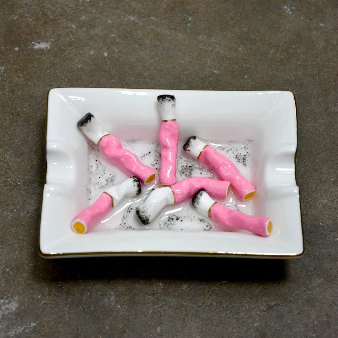 PINK PUFFS ASHTRAY