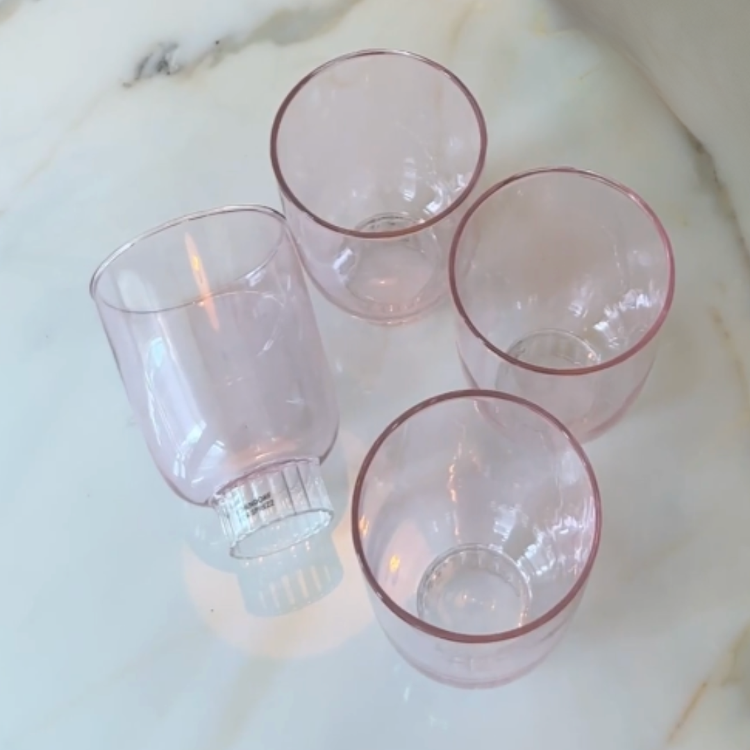 Romantic Stemless Wine