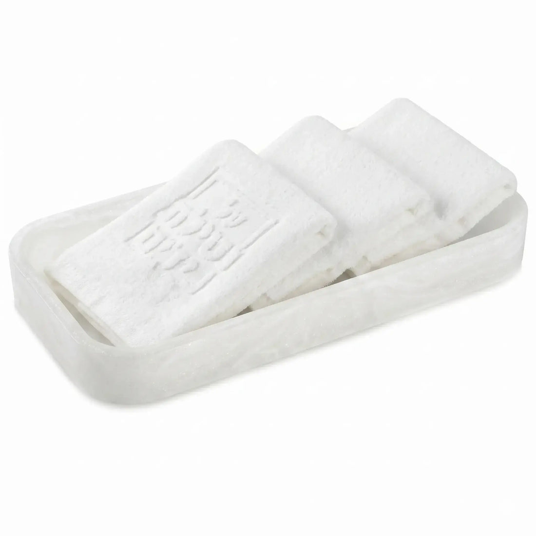 Resin Netilas Yadayim Towel Box with Towels