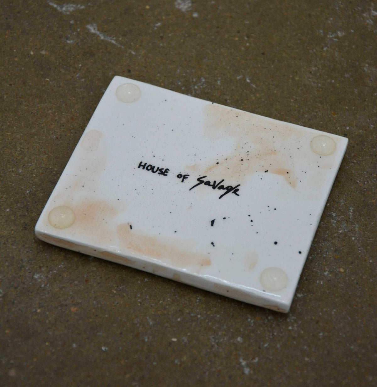 USED DINER NAPKIN COASTER