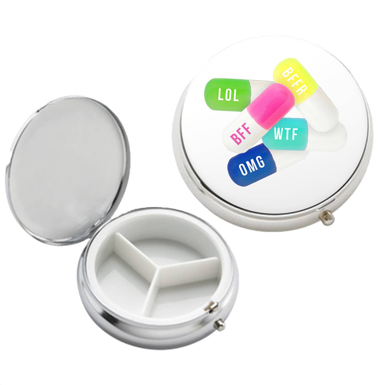 Pill Case - Text Pill Cluster