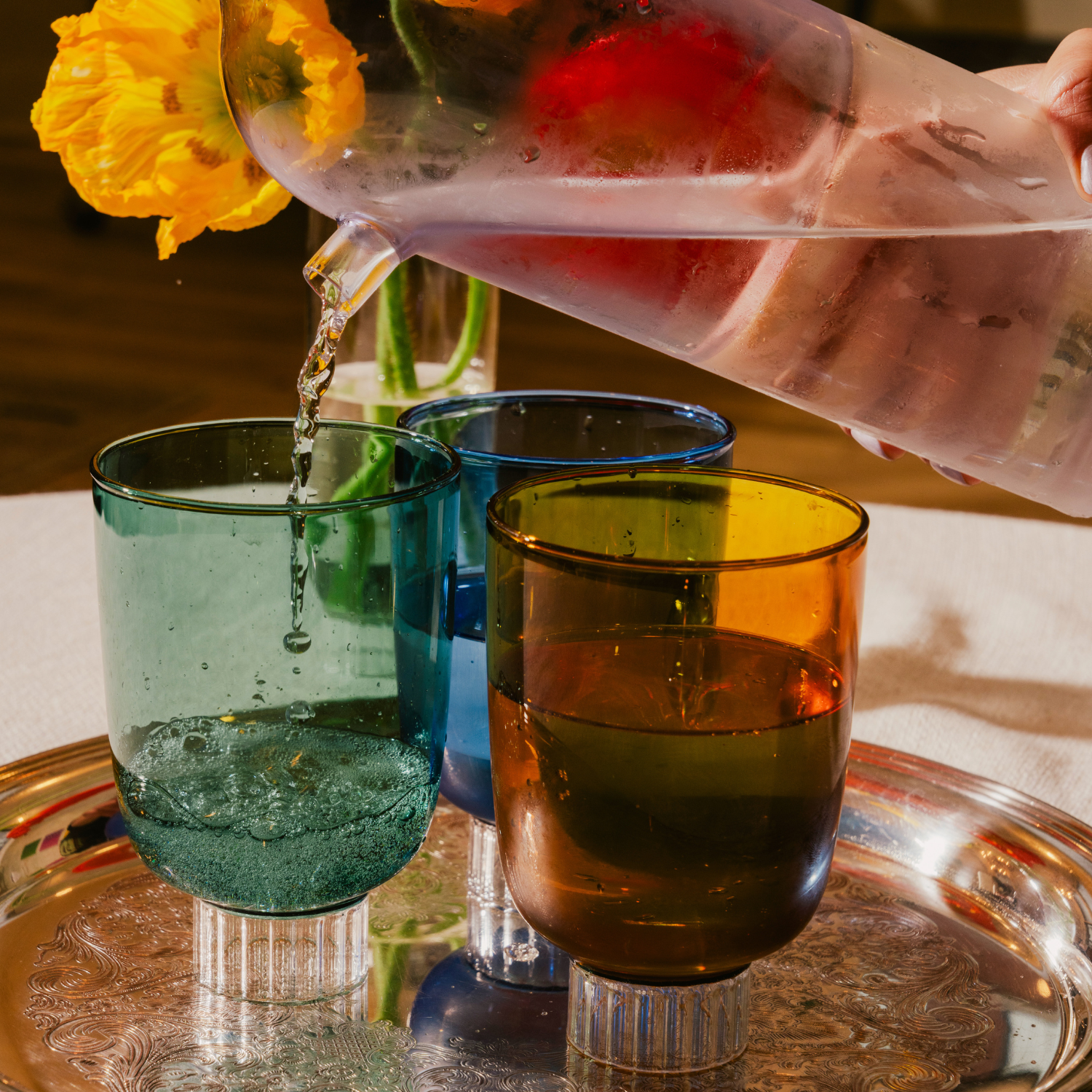 Romantic Stemless Wine