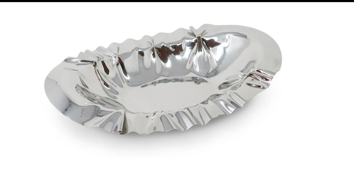 Classic touch serving shallow bowl