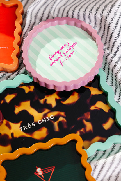 Fancy Small Lacquer Tray
