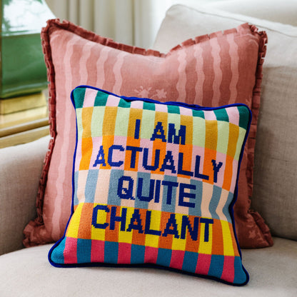 Chalant Needlepoint Pillow