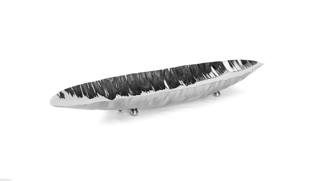 Stainless Steel Boat Dish - 20.5"L