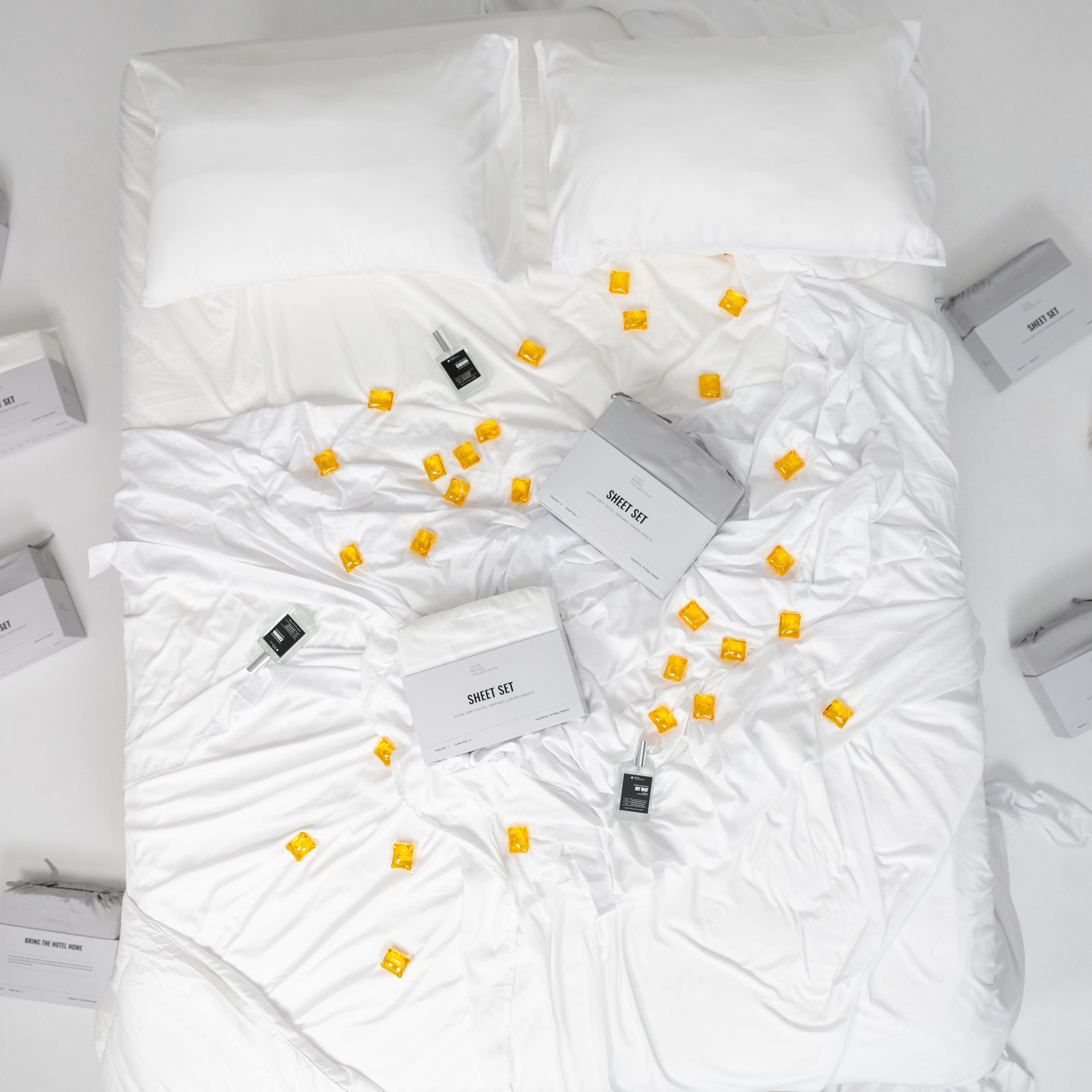 Cotton Blend Midnight Sheet Set