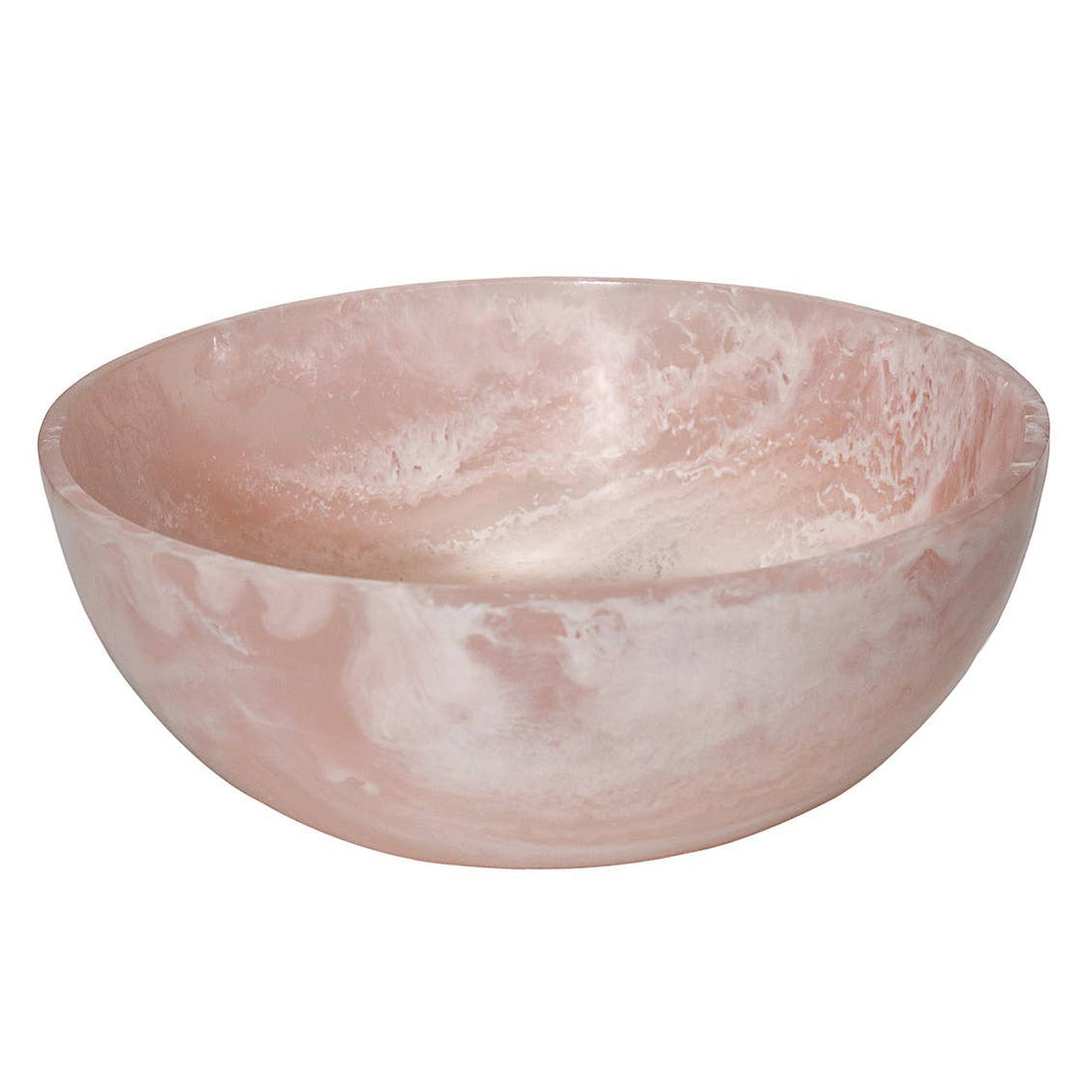 Radiant Resin 12&quot; Salad Bowl - Blush