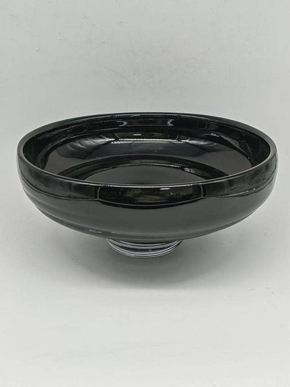 Glass Centerpiece Bowl, 10.75&quot;D: White