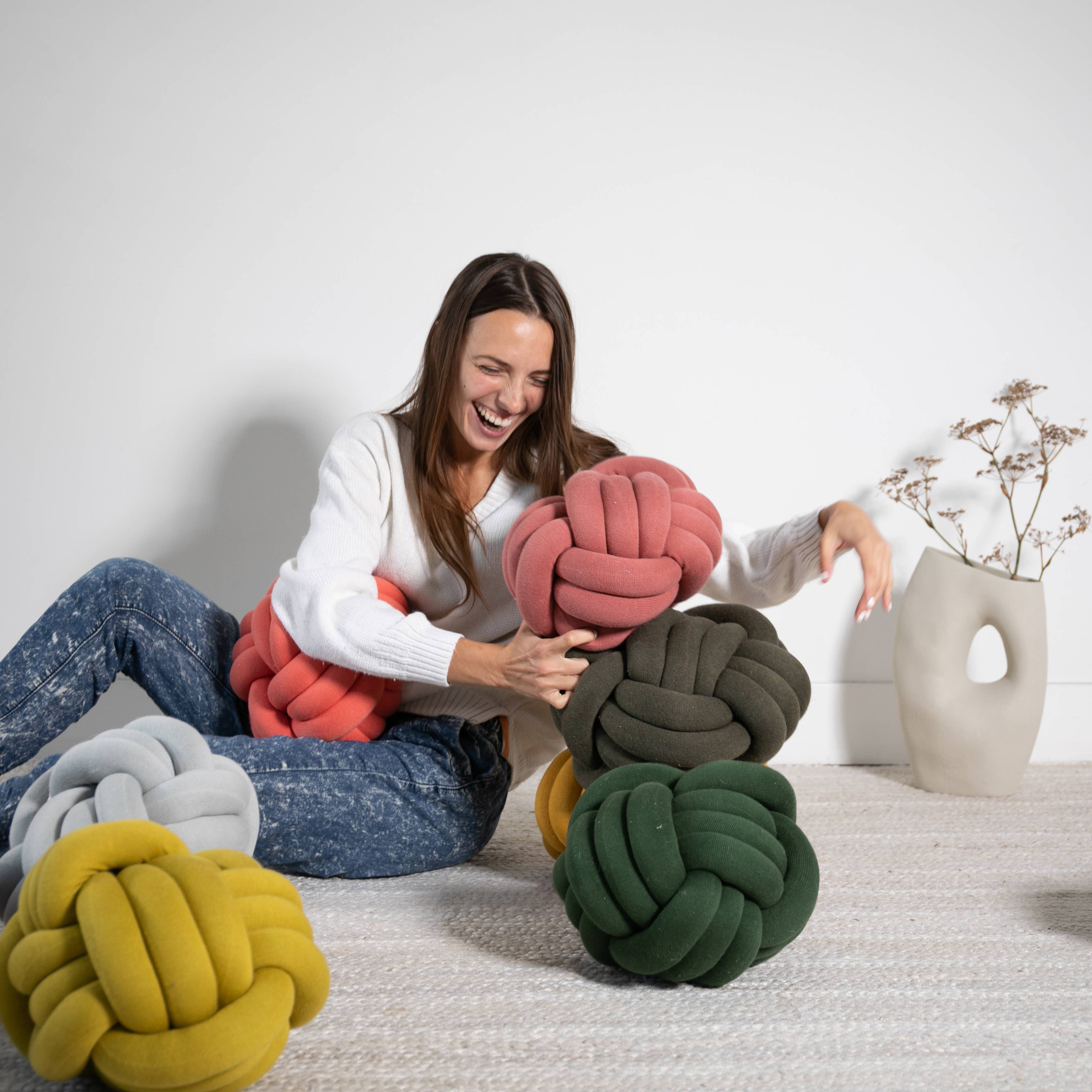 Knot - Dusty Sand - 100% cotton