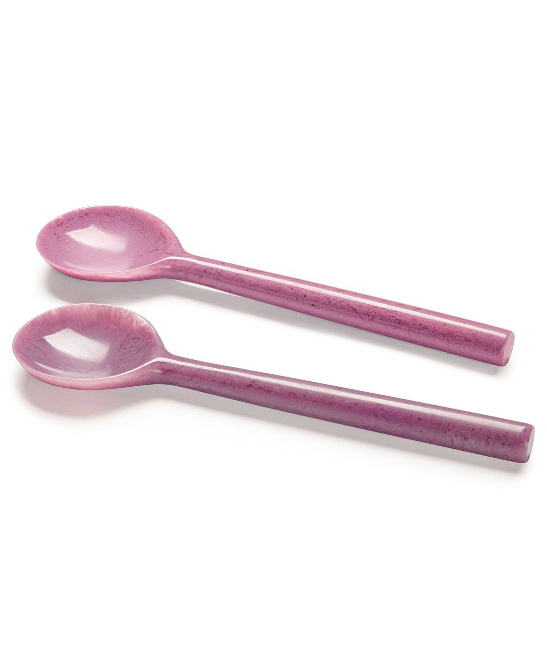 Resin Spoon Set, 2 Pack: Purple