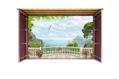 Balcony Bliss Sukkah Mural