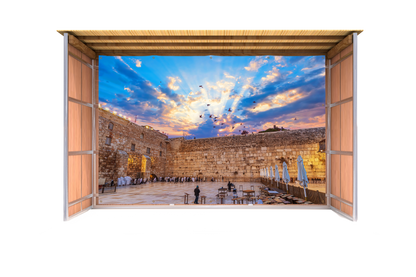 Kosel Rays Sukkah Mural