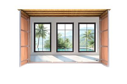 Windows to Paradise Sukkah Mural