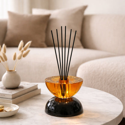 AURE Crystal Diffuser in Amber &amp; Black