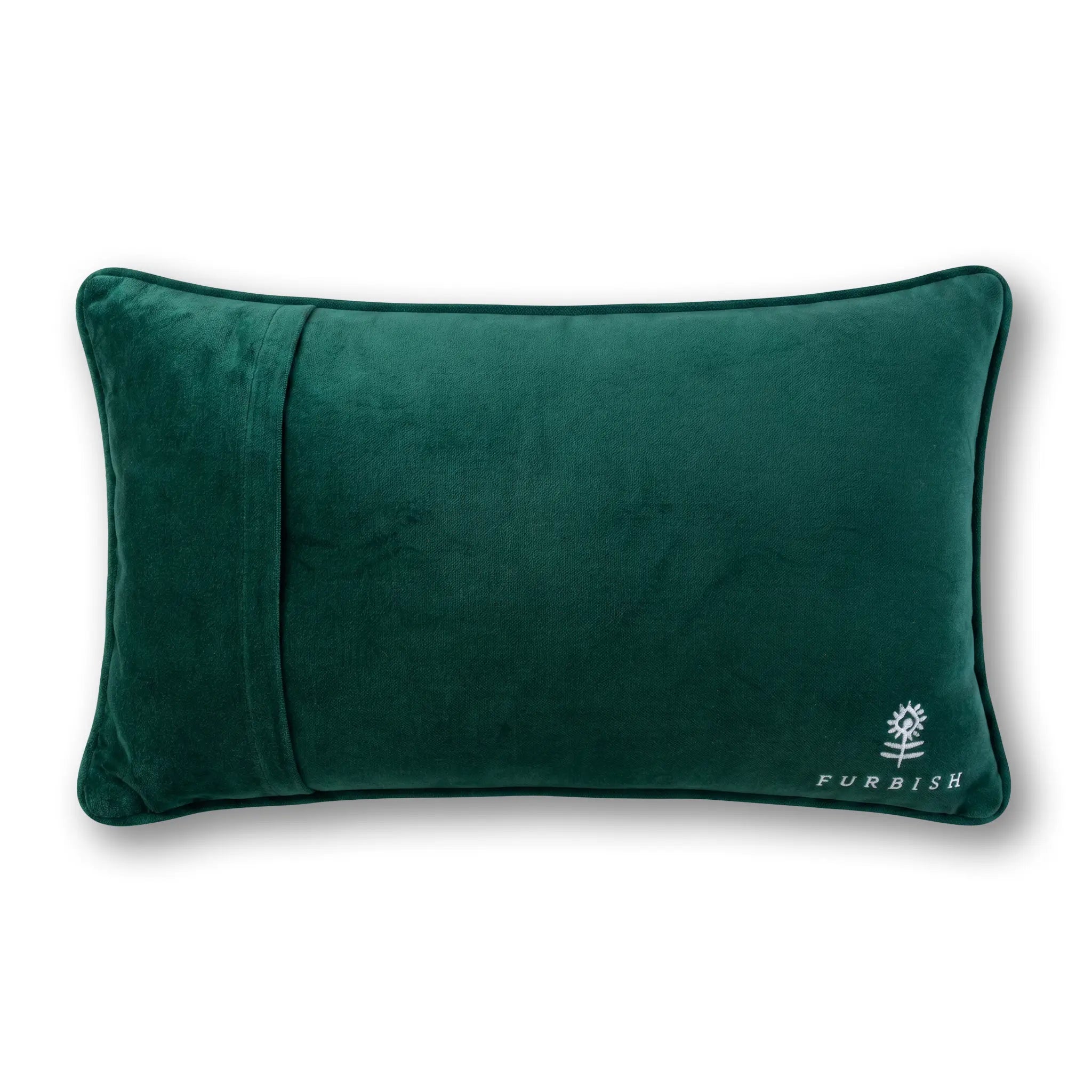 Caviar and Cash Needlepoint Pillow