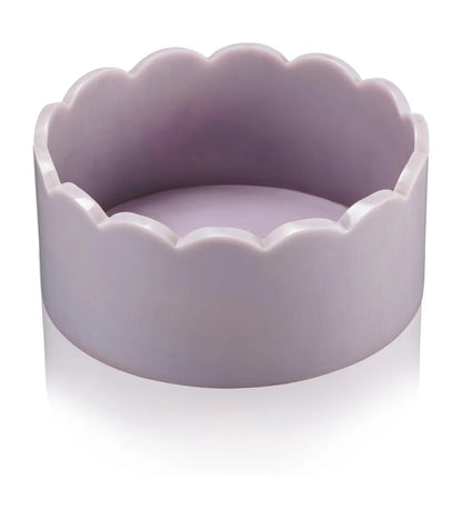 Lainy home scalloped resin salad bowl 10x4