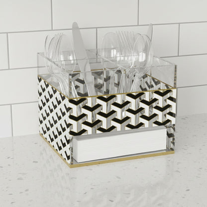 Urban Deco Swivel Cutlery Holder