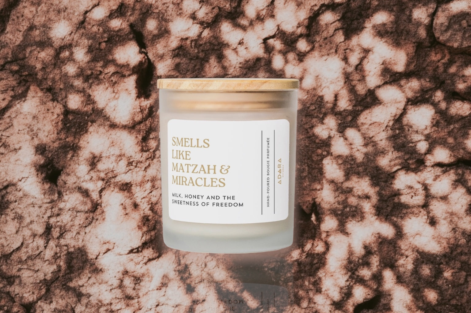 Smells Like Matzah &amp; Miracles - Milk, Honey, And The Sweetness of Freedom Scented Candle