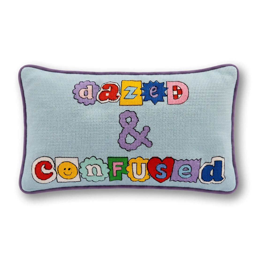 Dazed &amp; Confused Needlepoint Pillow