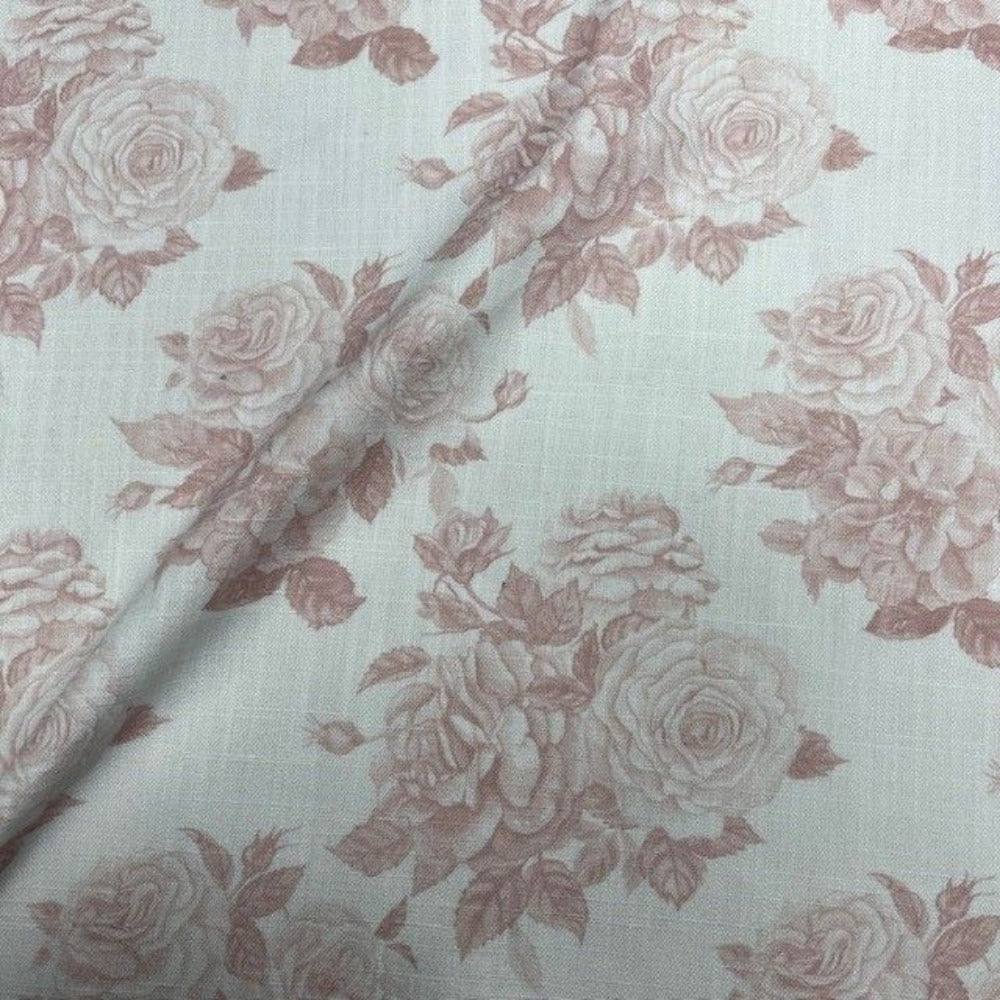 Pink Derby Floral Digital Print - Custom Tablecloths
