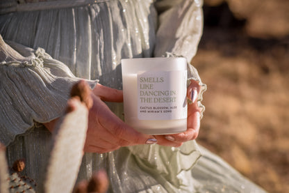 Smells Like Dancing In The Desert - Cactus Blossom, Aloe, and Miriam&