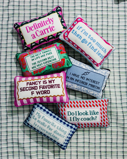 Expensive Needlepoint Pillow