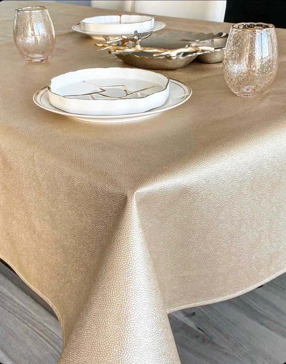 WASHABLE vinyl tablecloth