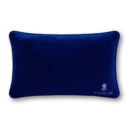 Eyes Resting Needlepoint Pillow