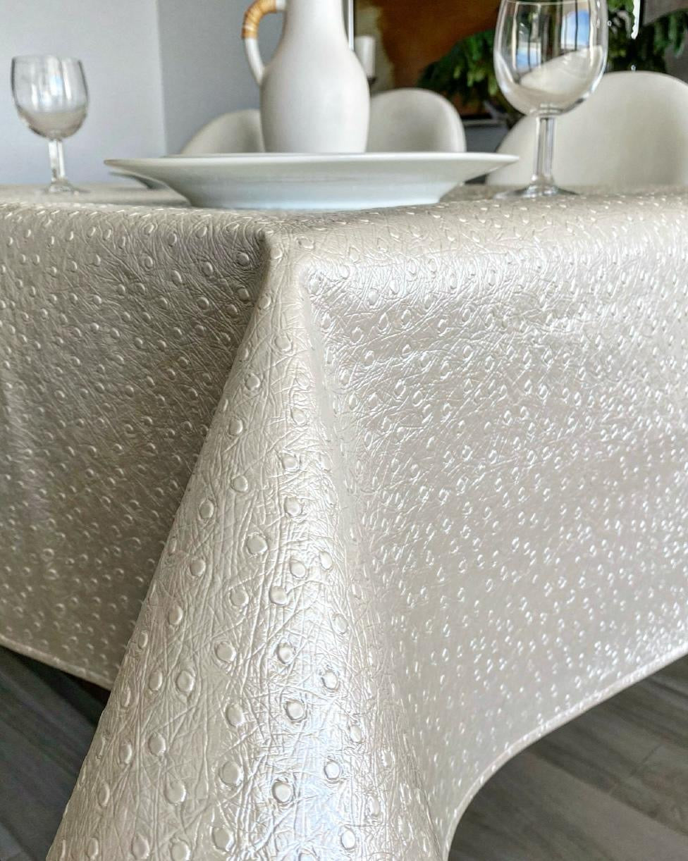 WASHABLE vinyl tablecloth