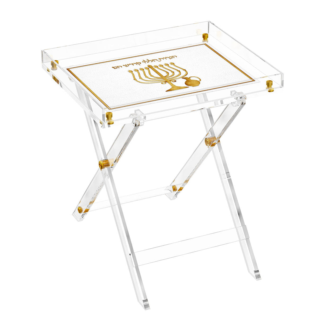 Leatherite Folding Table