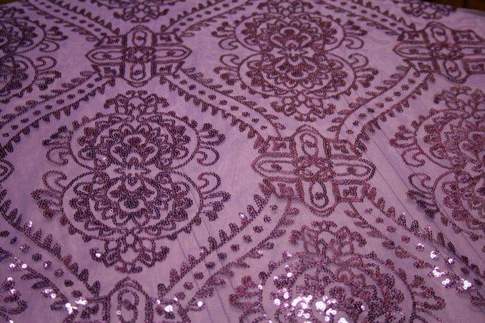 GLITTER Sequin Fabric, 58 Inch. in Width