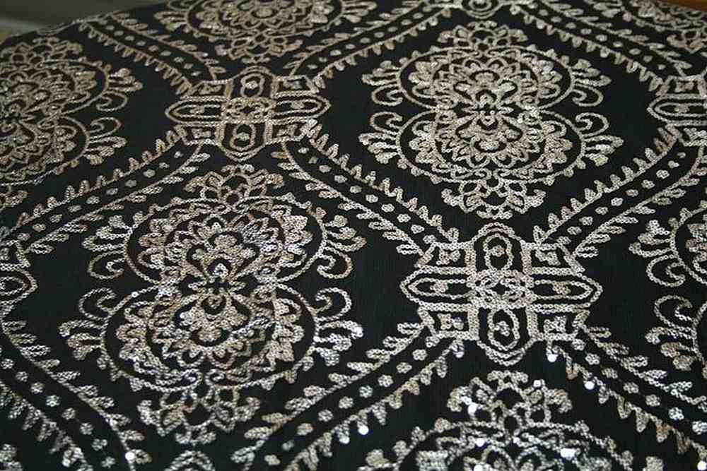 GLITTER Sequin Fabric, 58 Inch. in Width